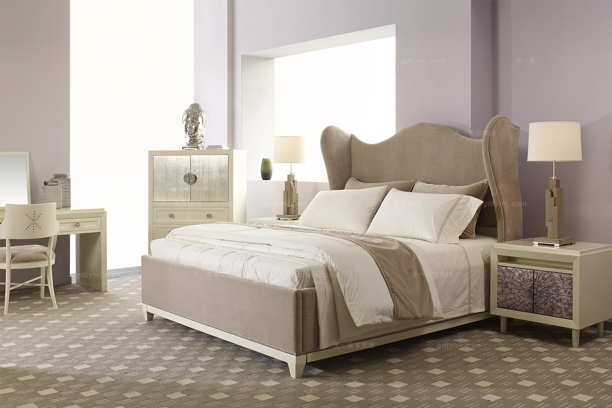 高端品牌實木美式裝飾柜