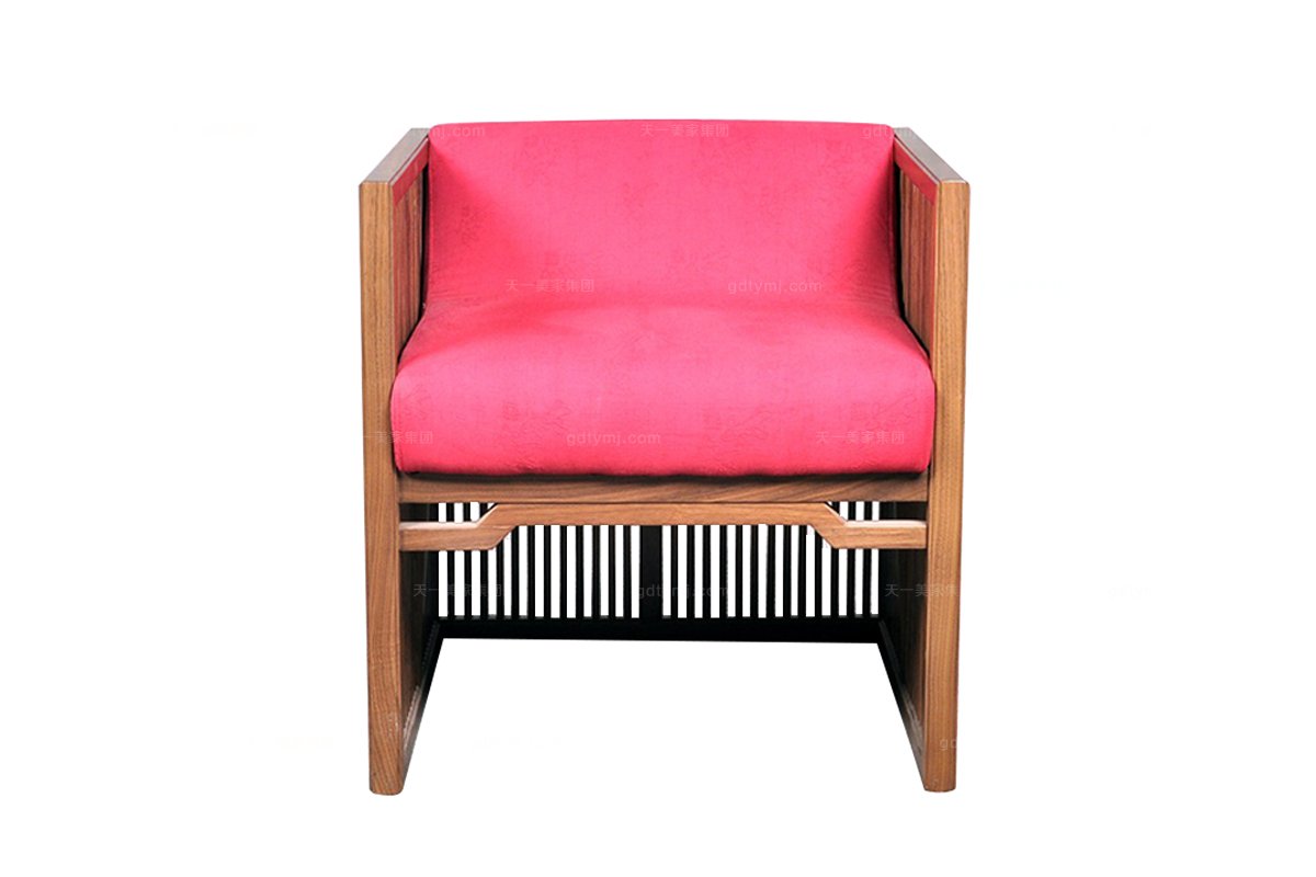 高端東南亞實木單位沙發