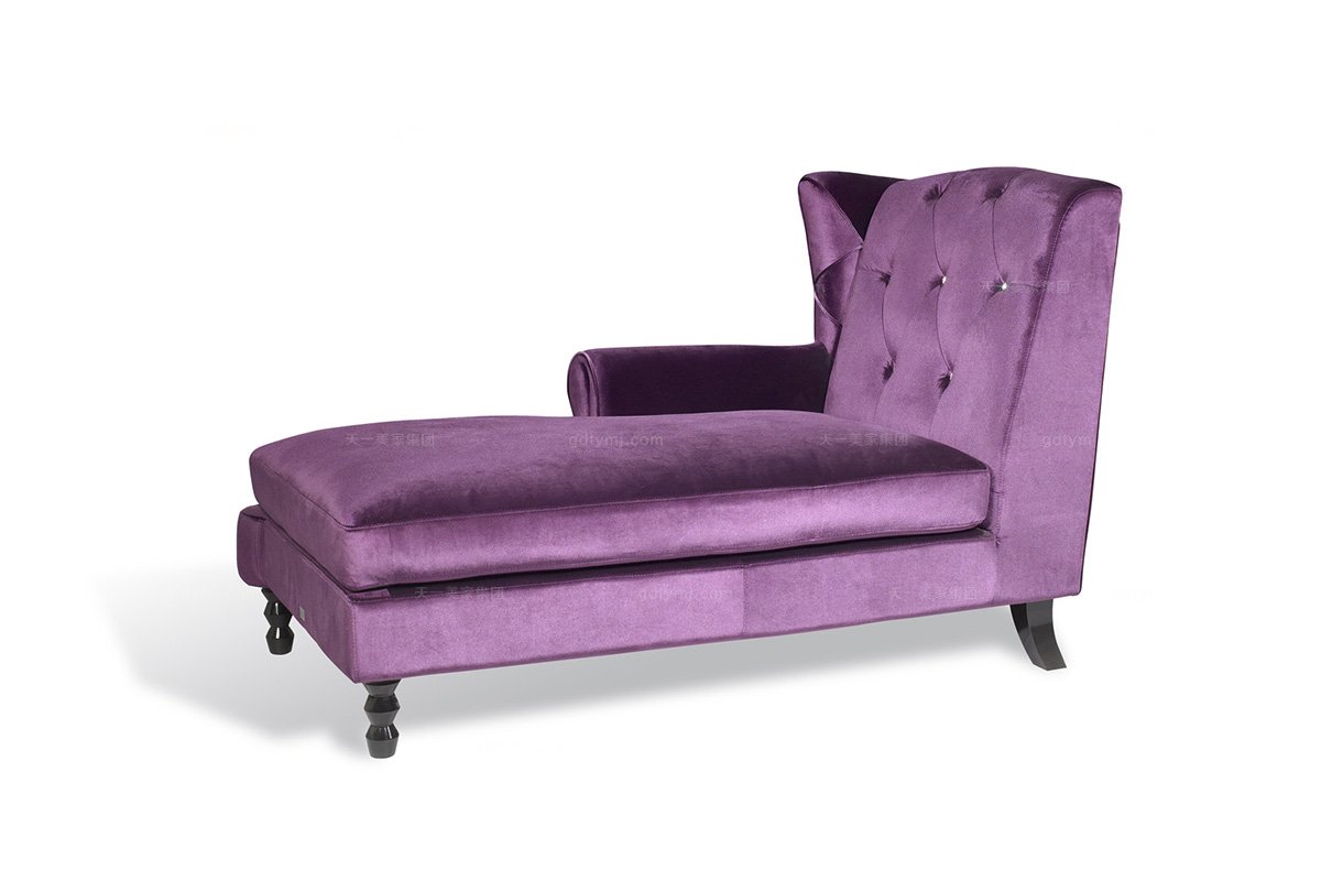 高端時尚后現代貴妃床