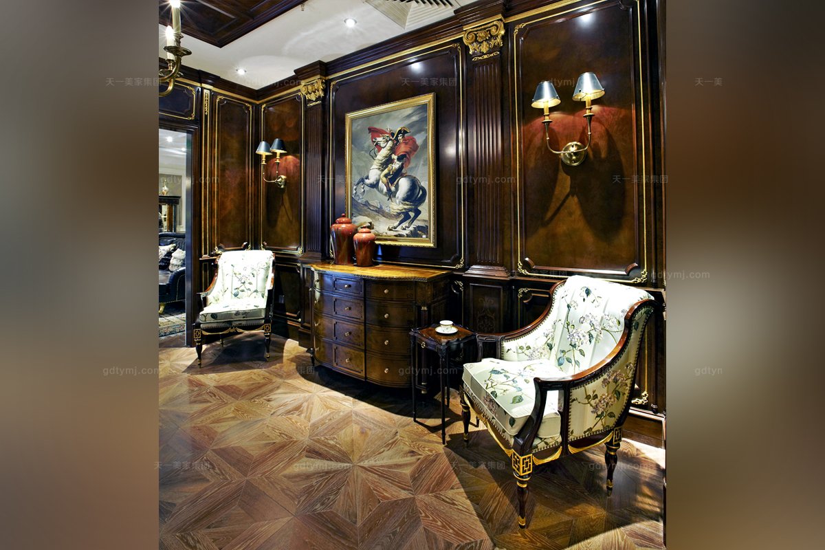 高端歐式家具實木 玄關桌