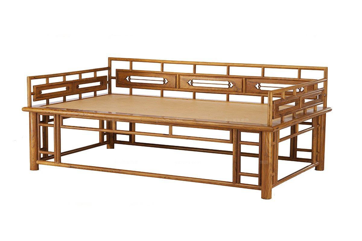 高端木質家具紅木羅漢床