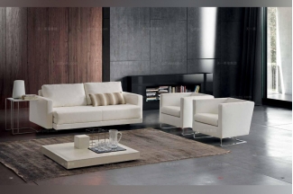  Dema高端時尚簡約現代白色沙發套組