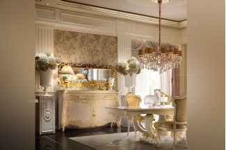 SIGNORINI&COCO歐式金色實(shí)木儲柜