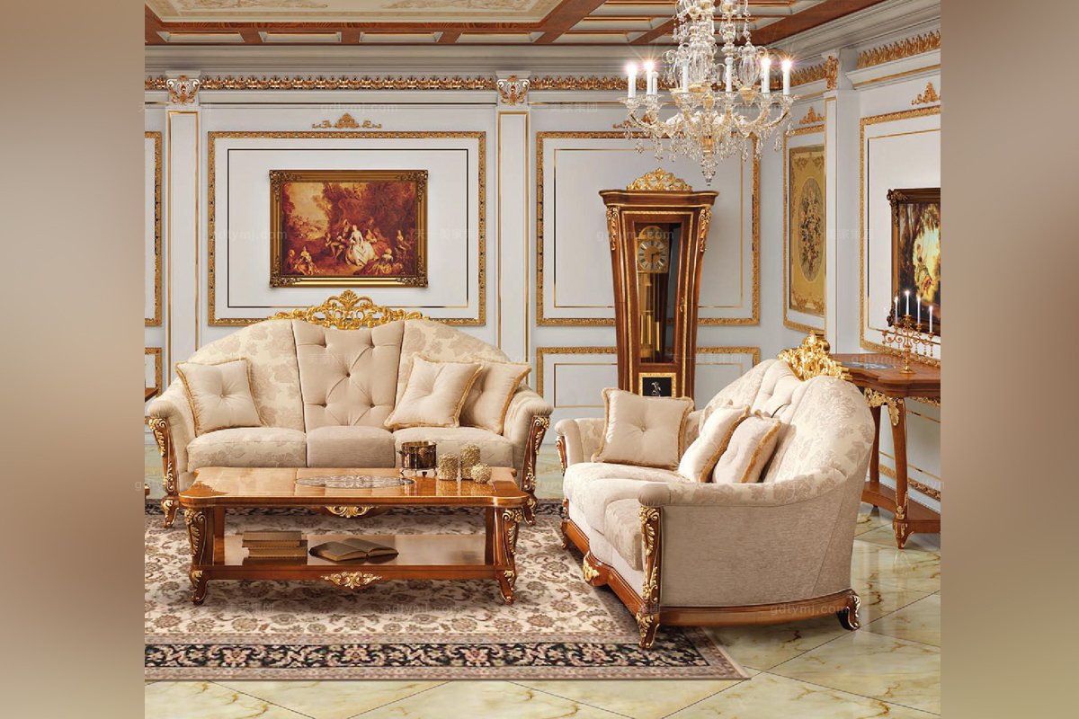 SIGNORINI&COCO歐式花紋布藝沙發