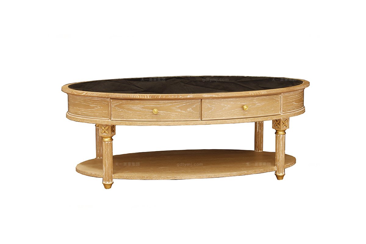 高端品牌現代新古典原木色長方幾