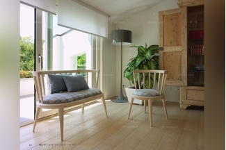  Volpi 意大利進口法式休閑實木沙發組合