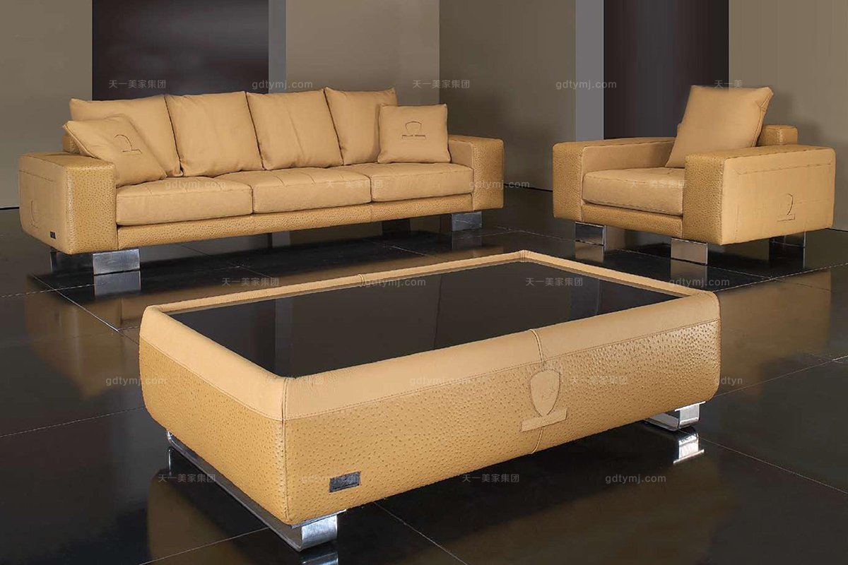 高端時尚現代意大利進口蘭博基尼系列幾何形沙發組合