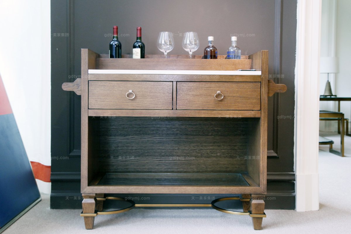 高端星級酒店品牌實木玄關