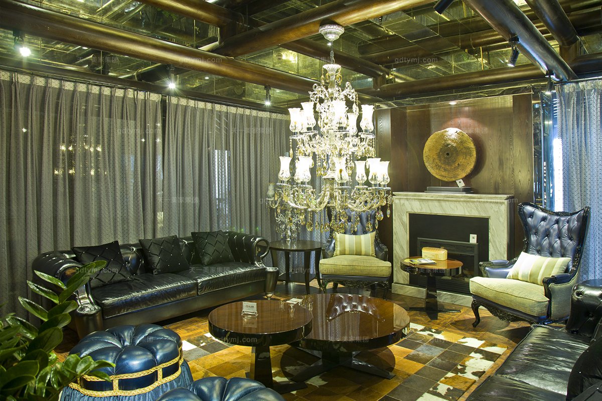 國內超級會所家具品牌天一會客廳沙發