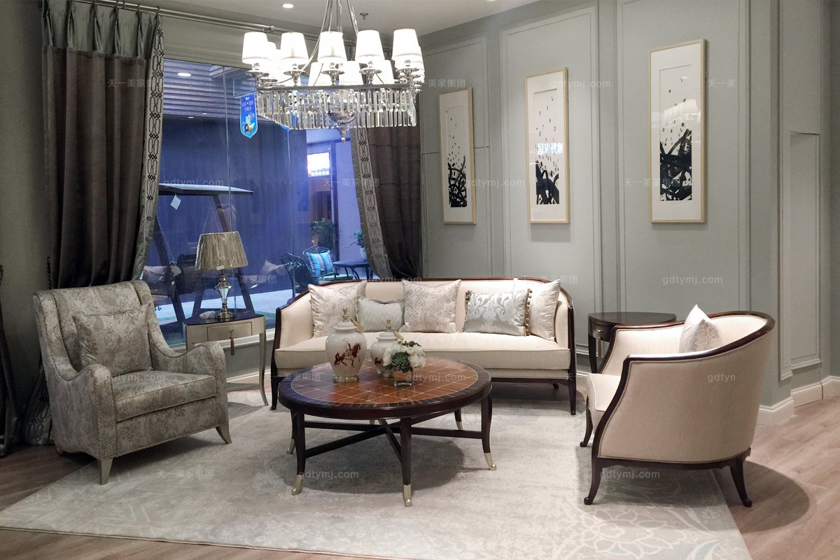 高端家具法式品牌單人位沙發(fā)