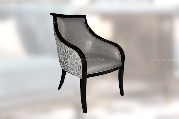 高端現(xiàn)代輕奢華書房家具實(shí)木書房書桌黑檀木皮拼花真皮書椅書桌組合休閑椅 