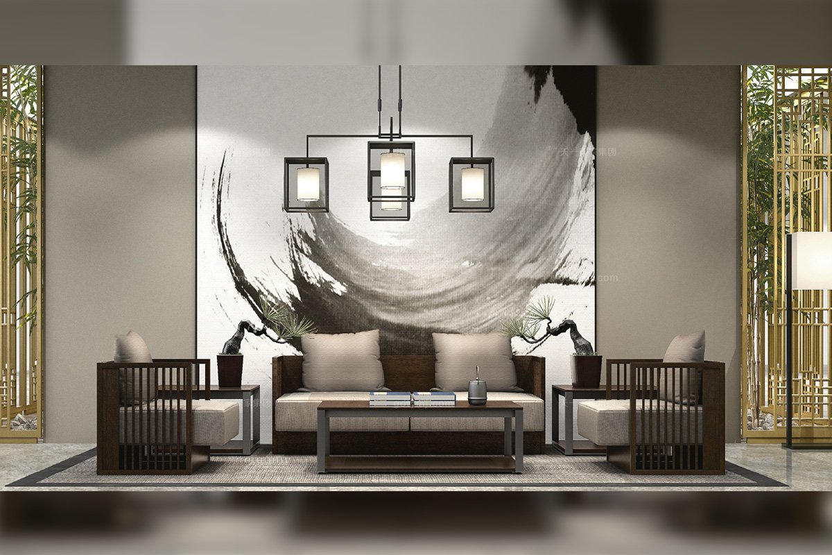 高端別墅辦公家具品牌時尚輕奢辦公室實木會客沙發組合系列