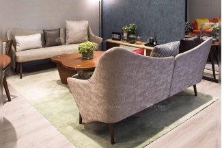 創意別墅會所家具品牌現代極簡北歐客廳家具優質布藝沙發系列