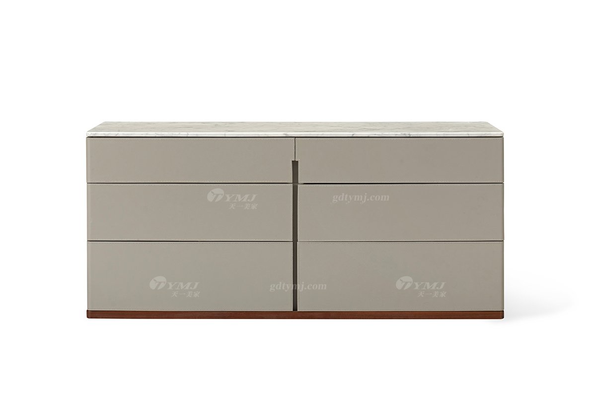 現代時尚高端實木家具品牌餐廳餐邊柜