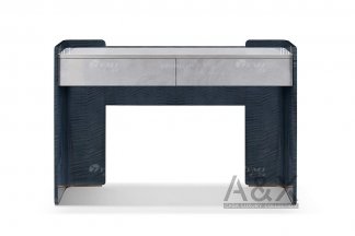 輕奢后現代風格家具高端會所別墅家具品牌時尚大氣莫蘭迪蘭亮光梳妝臺