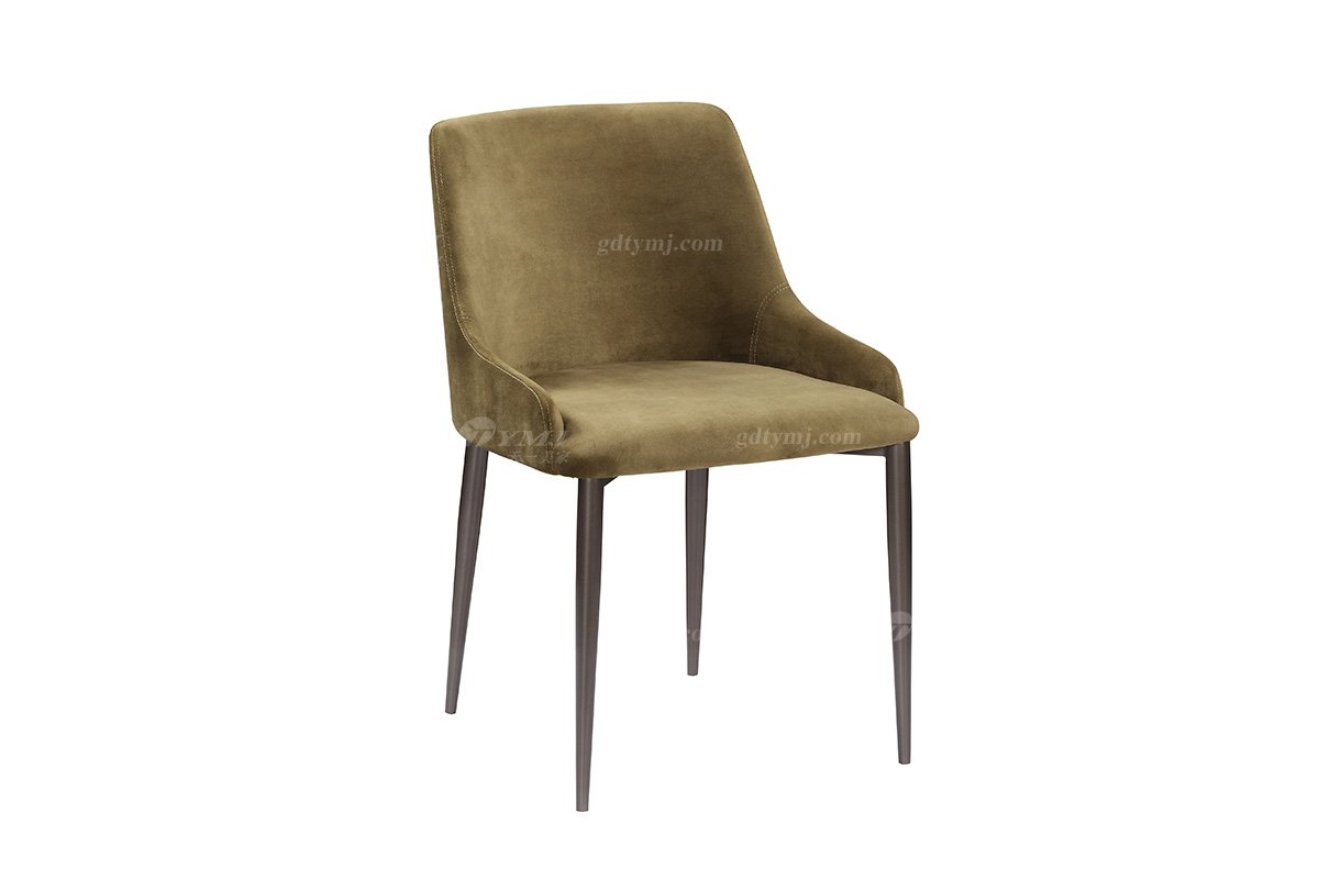 意式極簡(jiǎn)風(fēng)格高級(jí)別墅會(huì)所家具品牌現(xiàn)代餐廳家具餐椅DC1901-02椅子