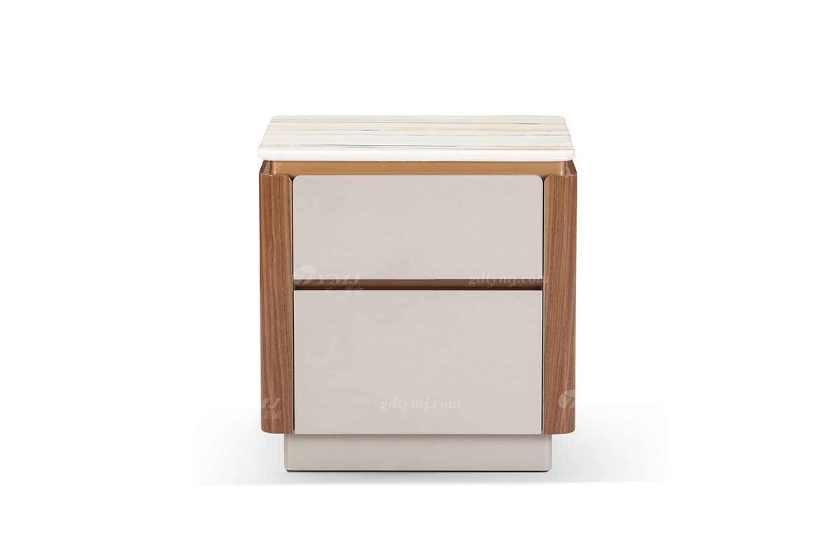 輕奢后現代風格家具高端會所別墅品牌簡約時尚床頭柜