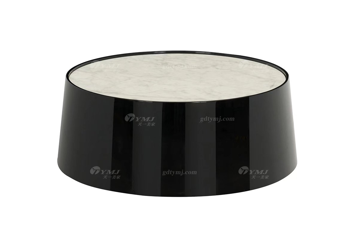 時尚高端意式極簡家具別墅家用精致圓幾18025小圓幾