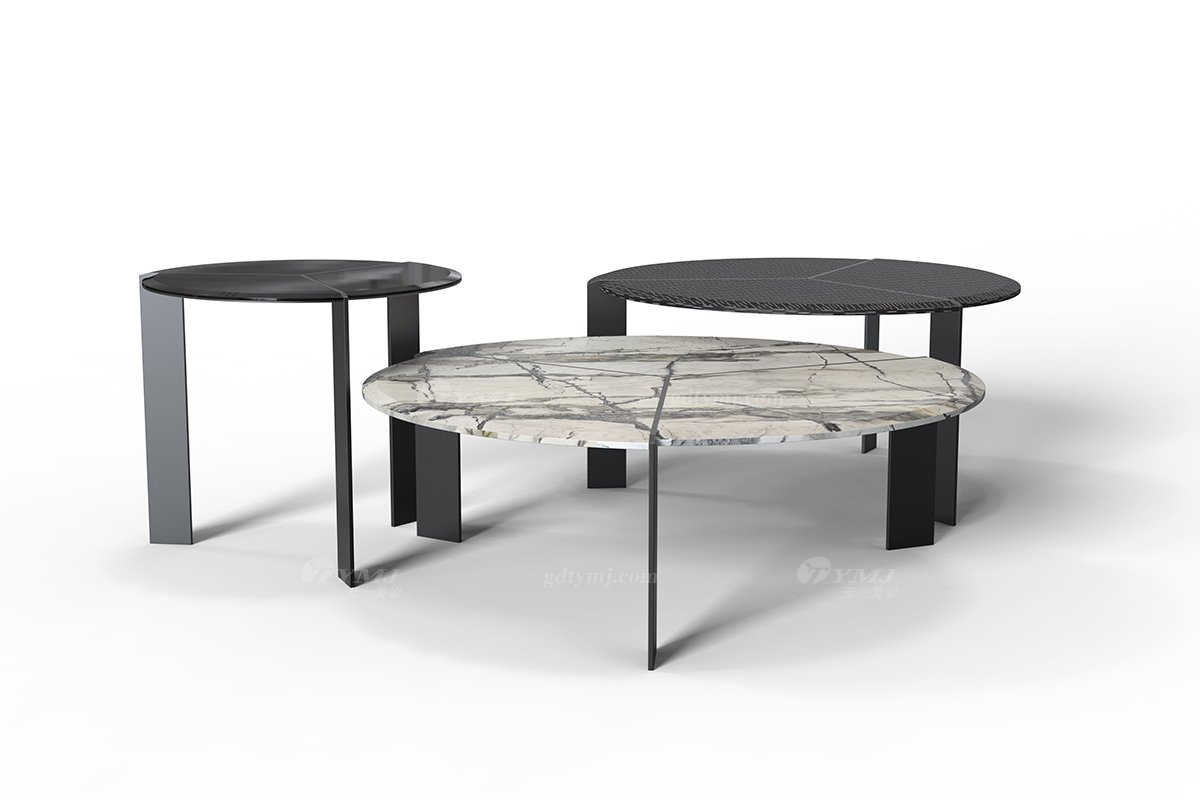  意式雅奢風(fēng)格家具高端別墅會(huì)所家具簡約時(shí)尚大理石組合茶幾LT2203茶幾1