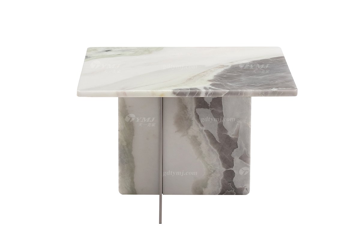  意式雅奢風(fēng)格家具高端別墅會所家具簡約高級天然大理石茶幾