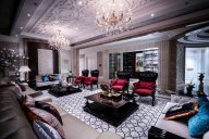 上海高端輕奢后現代風樣板間整體活動家具工程案列！