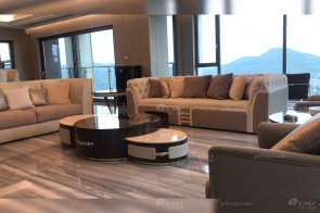 意大利進(jìn)口高檔時(shí)尚輕奢杭州江景別墅平層家具客戶案例展示！