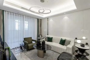 揚州現代極簡風格家具樣板間項目工程案例完工實拍美圖!