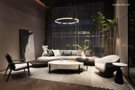 您想要的現代輕奢風，如飄逸的云彩般，柔和中富有氣勢！