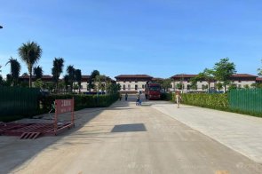 海南萬寧太陽河君瀾項目-意式現代簡約會所家具完工擺場實景!