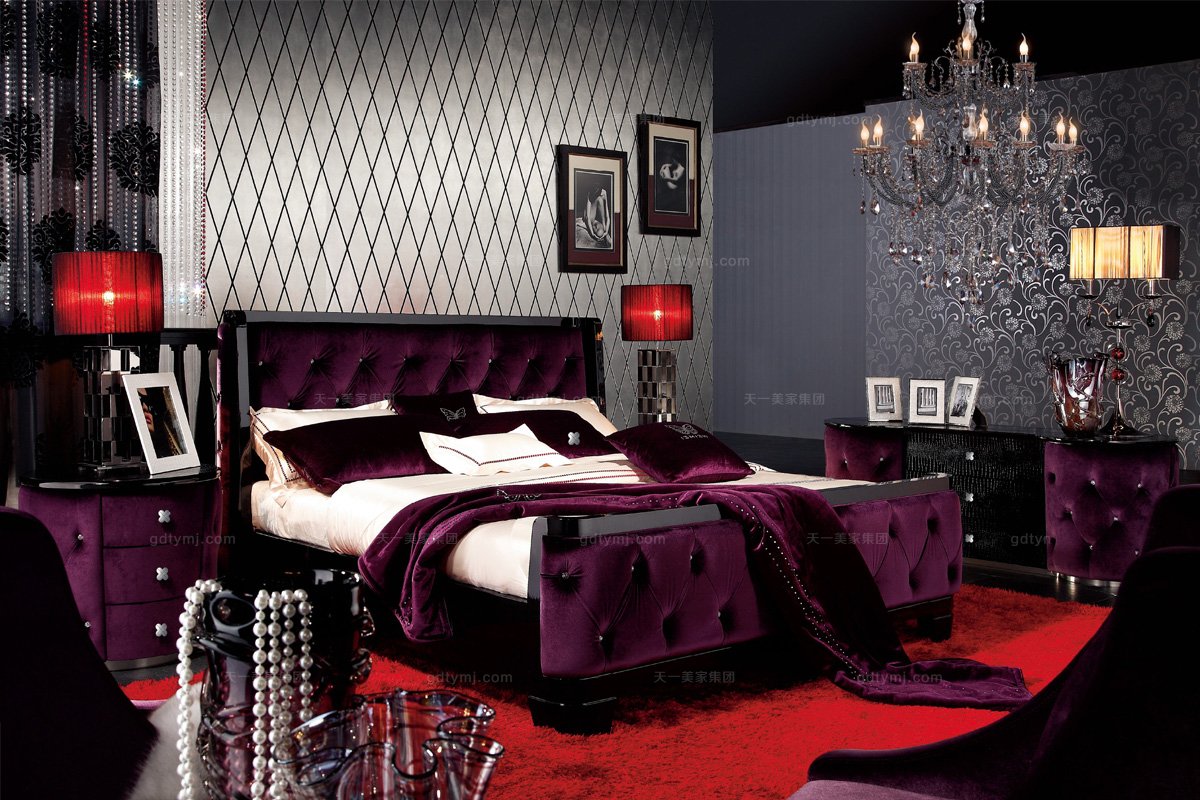 奢華后現代大床