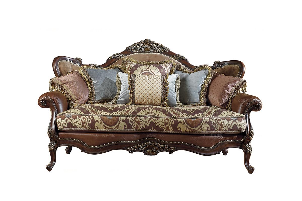高檔美式實木沙發