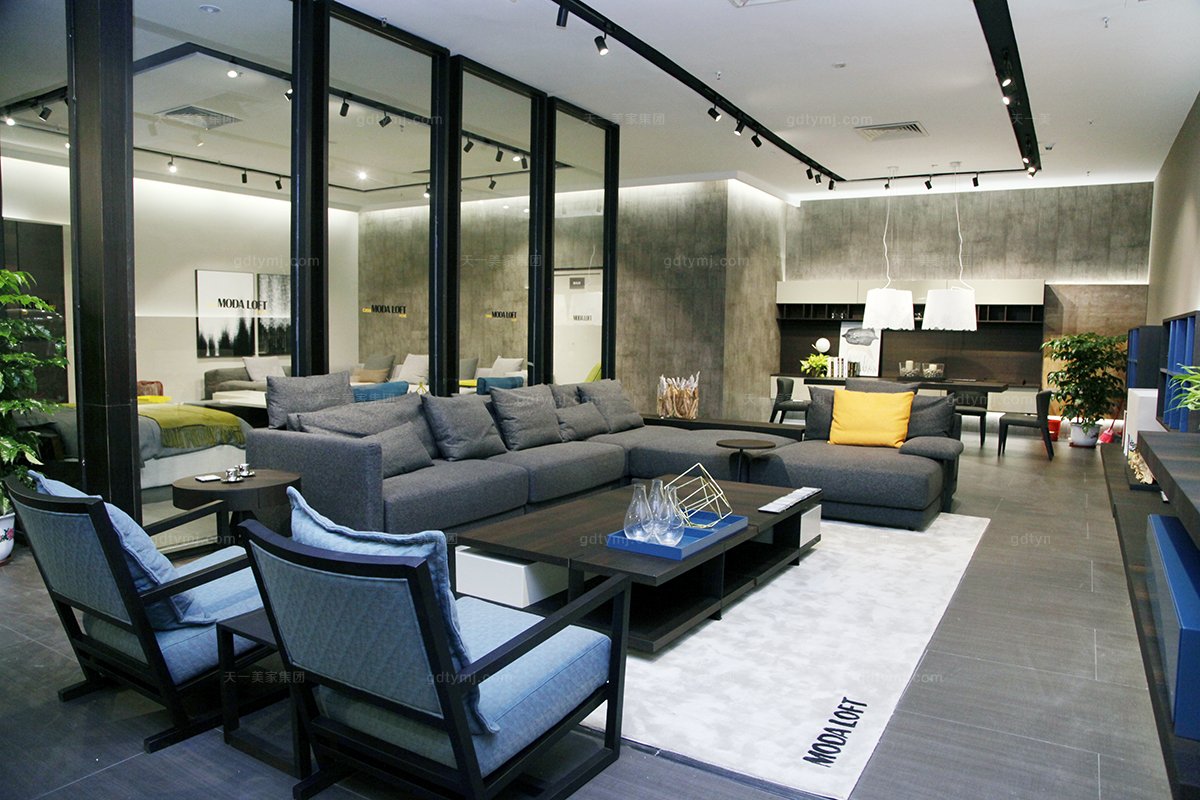 現代時尚布藝沙發