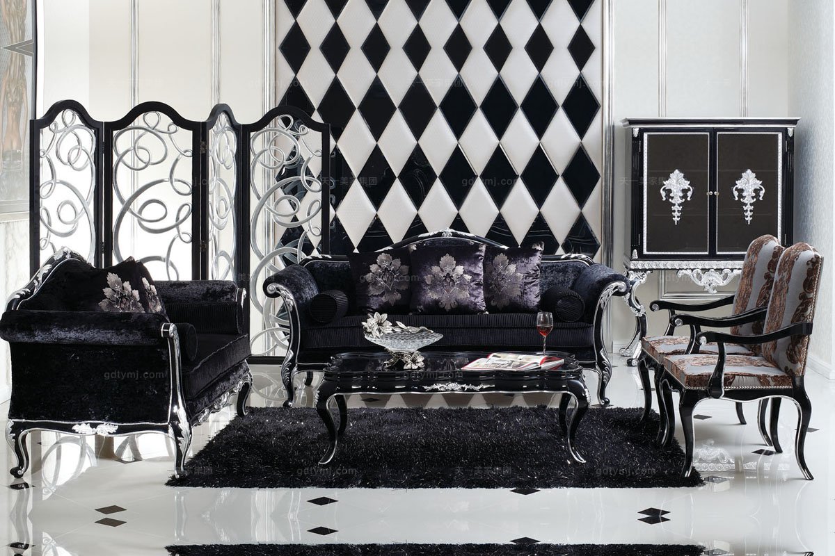 新古典三位沙發