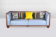 歐式別墅沙發(fā)，讀書少第一次見這么精美的沙發(fā)！