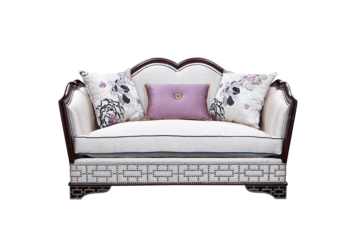 別墅家具歐式布藝沙發