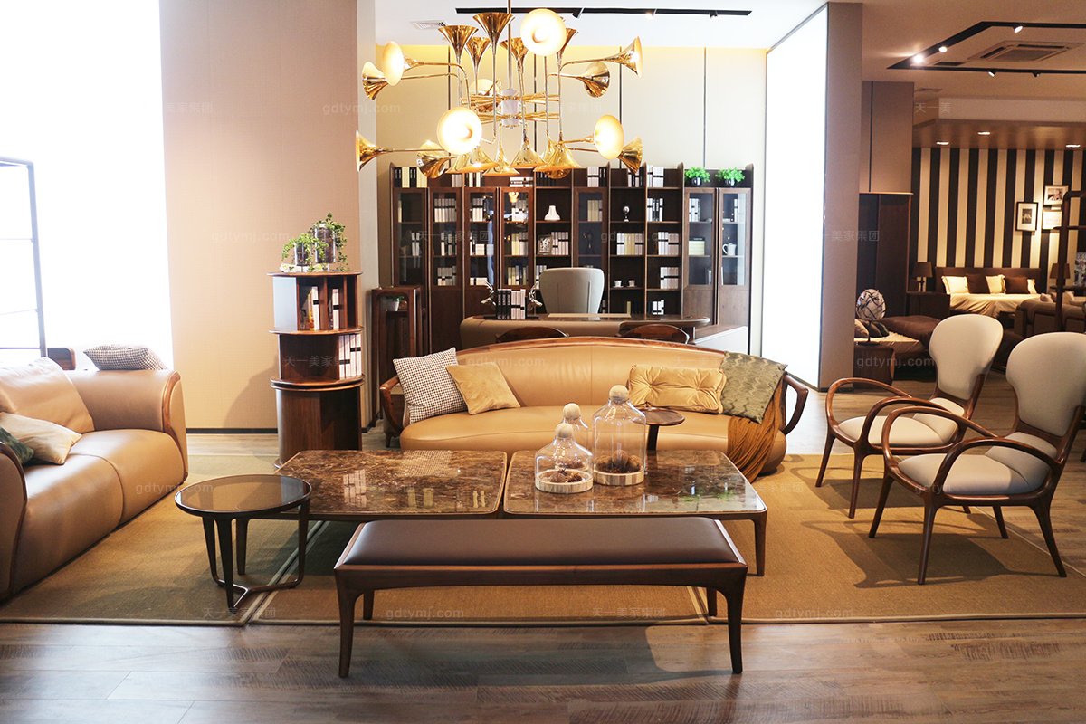 現代時尚真皮沙發