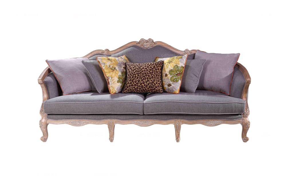 高檔法式原木沙發