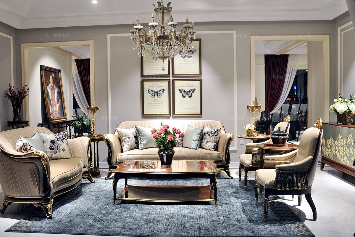 高檔歐式沙發組合