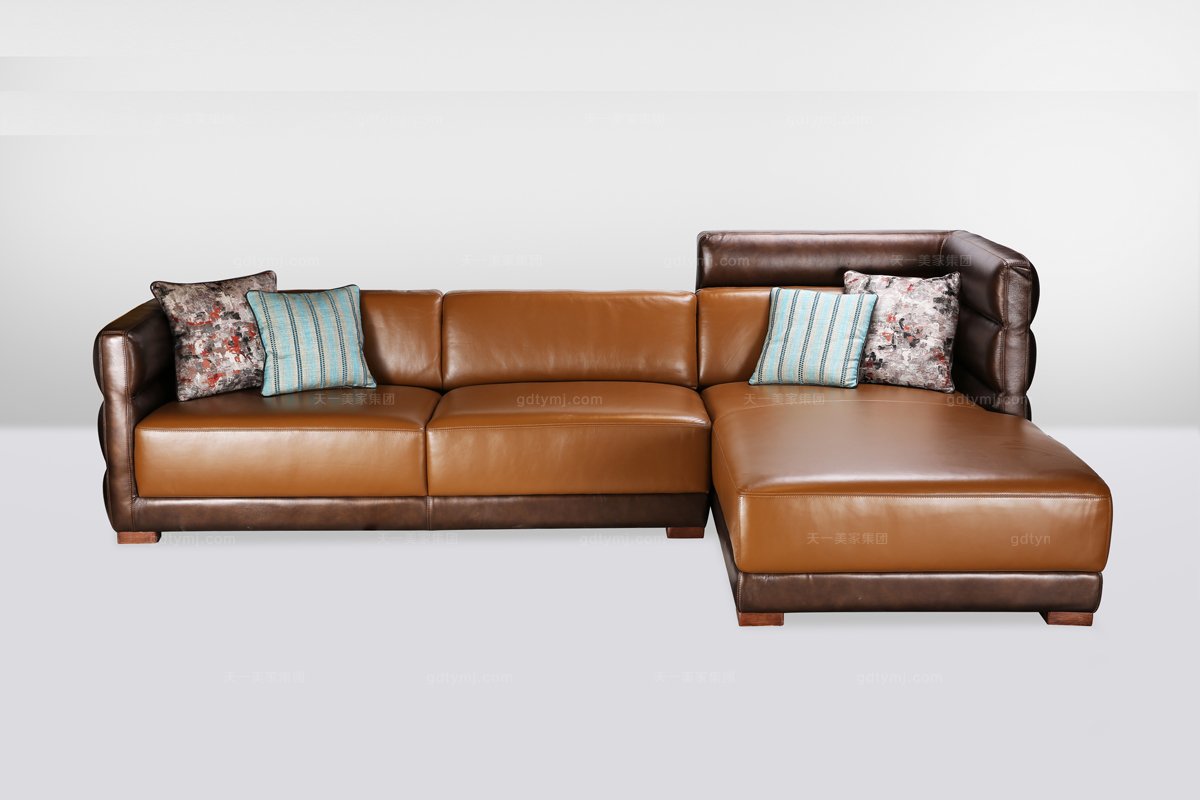 別墅家具歐式沙發真皮